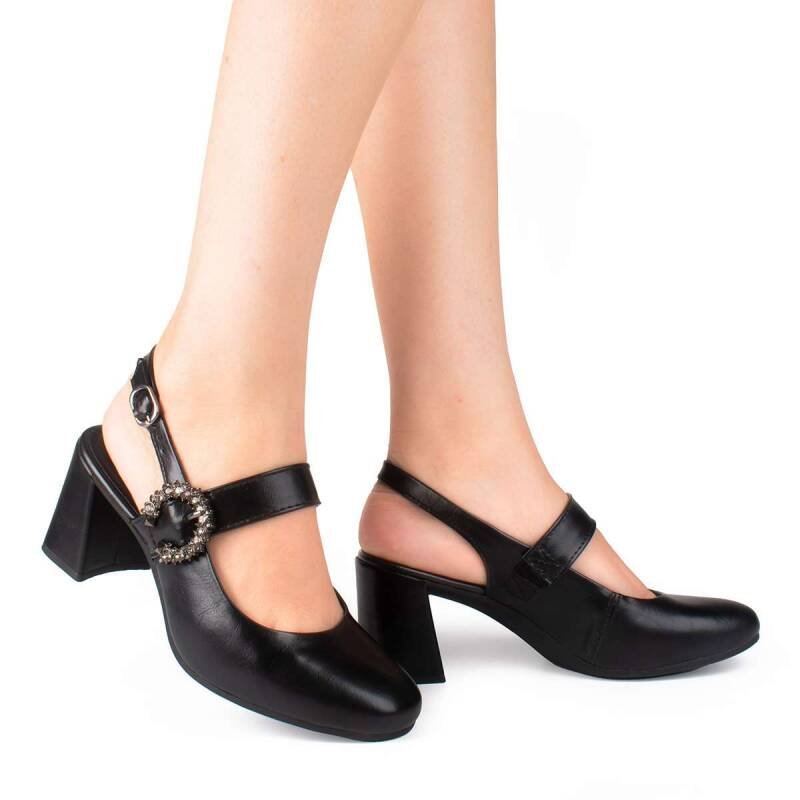 Dakota Slingback de salto bloco