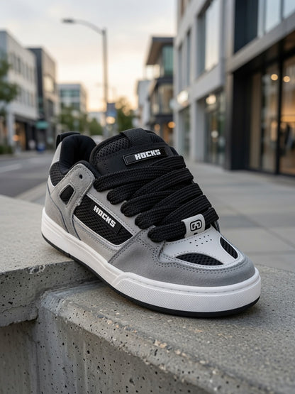 tênis hocks skate casual couro original