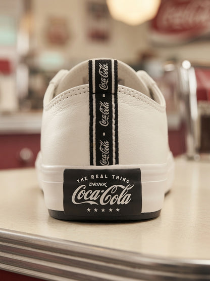 Tênis Coca Cola casual couro legitimo