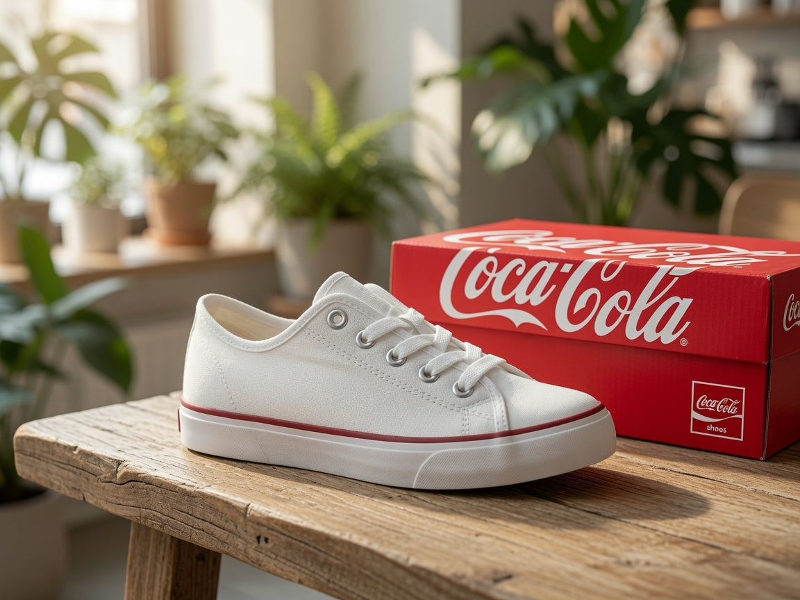 Tênis Coca Cola lona tecido/ casual original