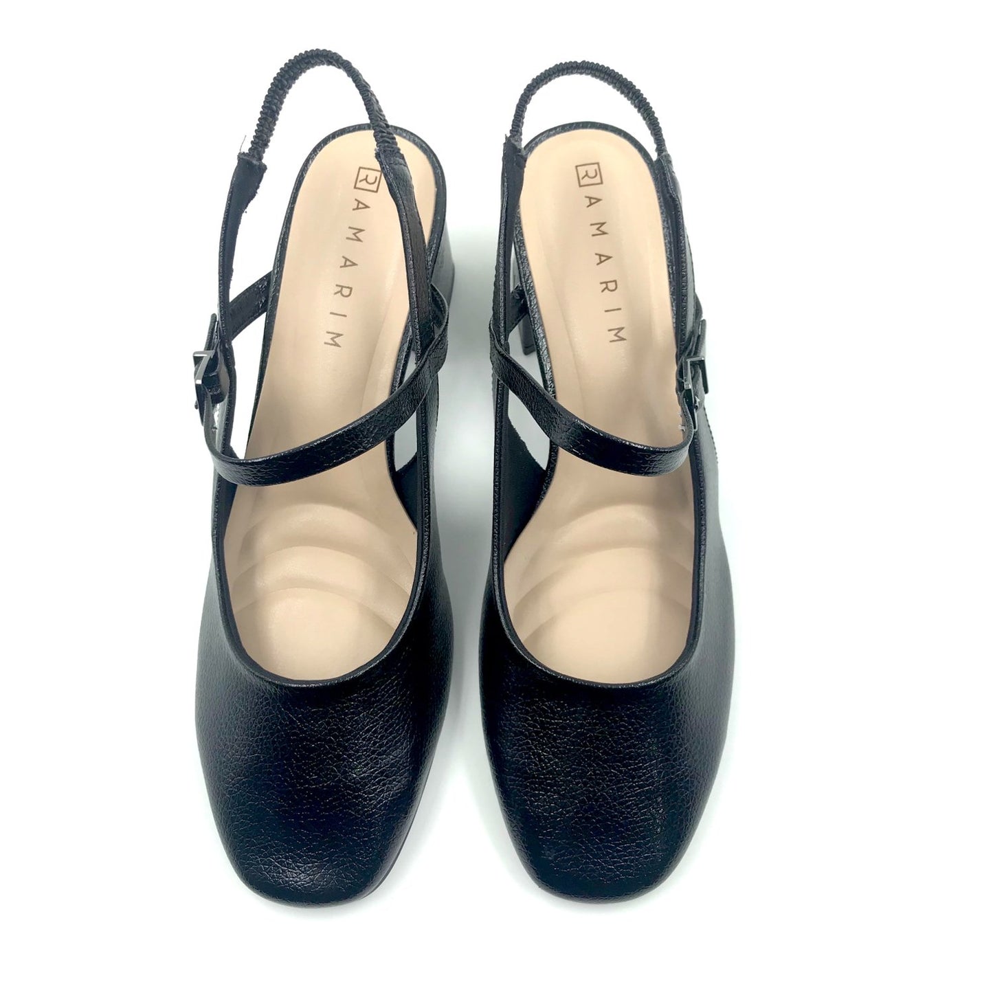 Ramarim Slingback de salto alto bloco